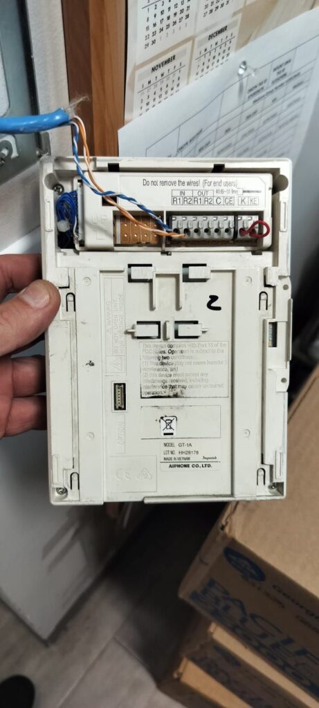 Intercom Lobb Call Box Intermittent repair West 55th st midtown manhattan a